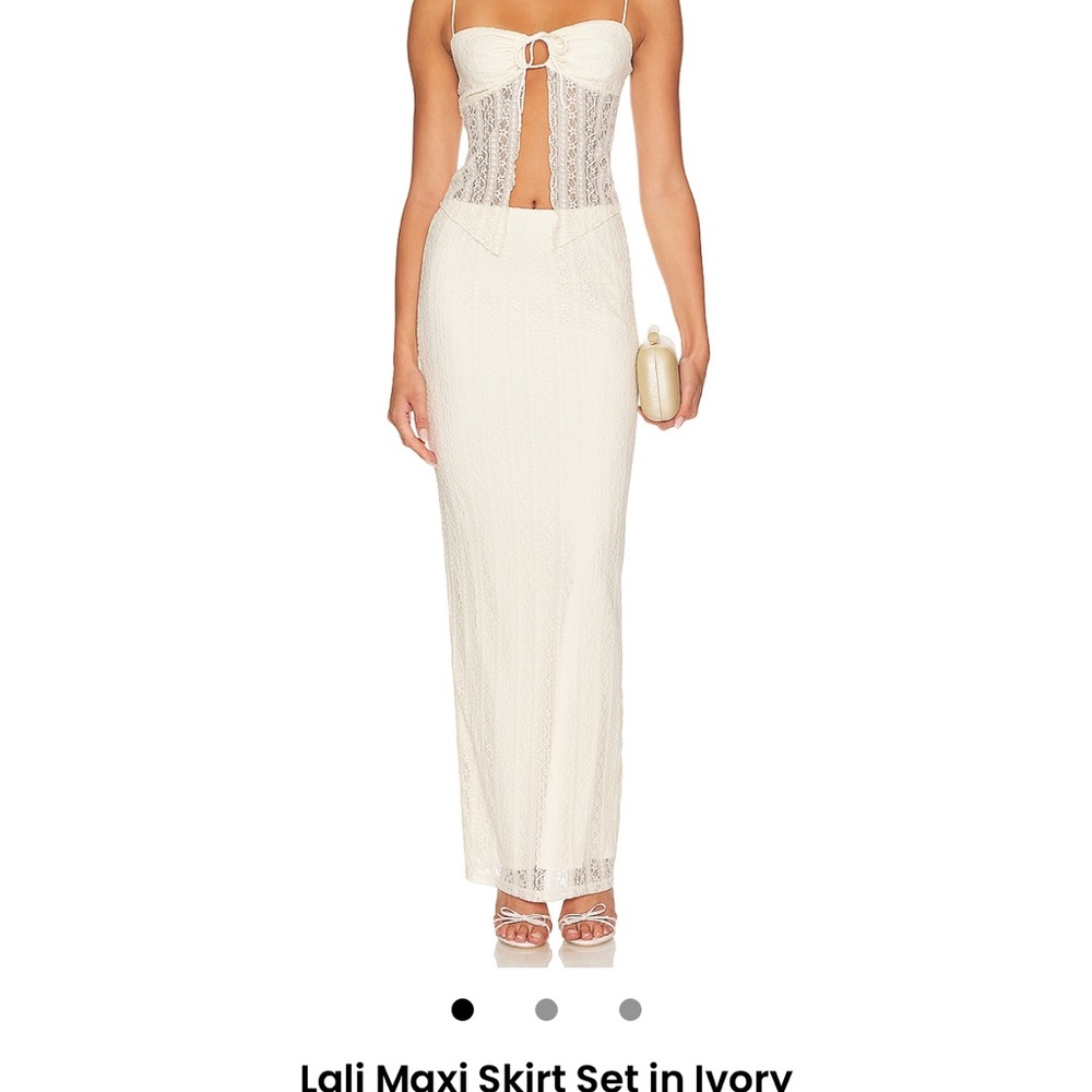 Elegant Ivory Maxi Dress